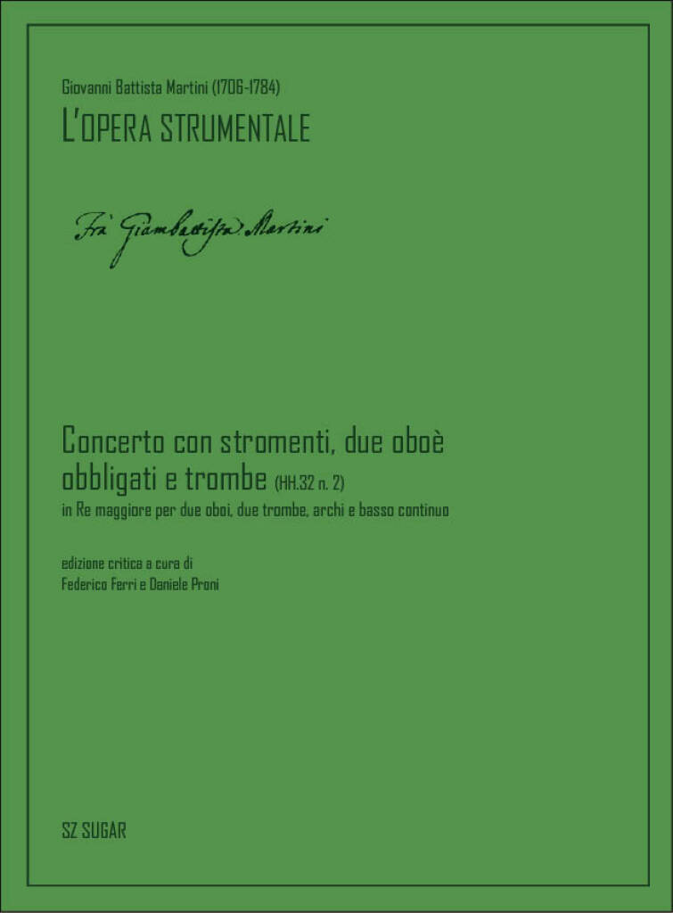 Concerto con stromenti, due oboè obbligati, trombe